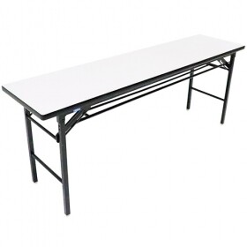 長方形テーブル白（シングル）