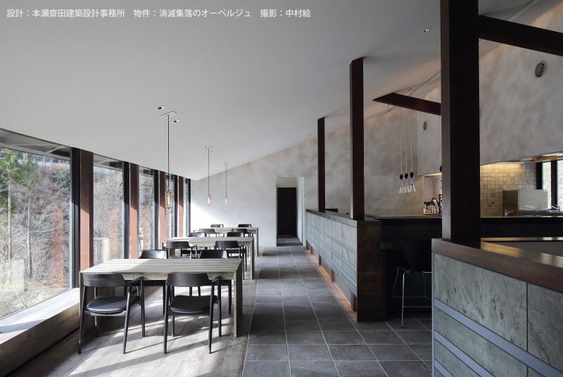 特注品の紹介ープロヴァンスジュウバン 本瀬齋田建築設計事務所［消滅集落のオーベルジュ］撮影：中村絵_002